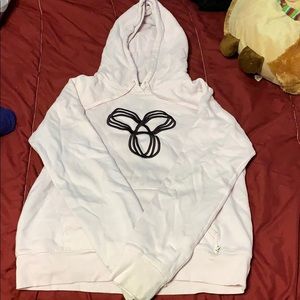 TNA light pink hoodie